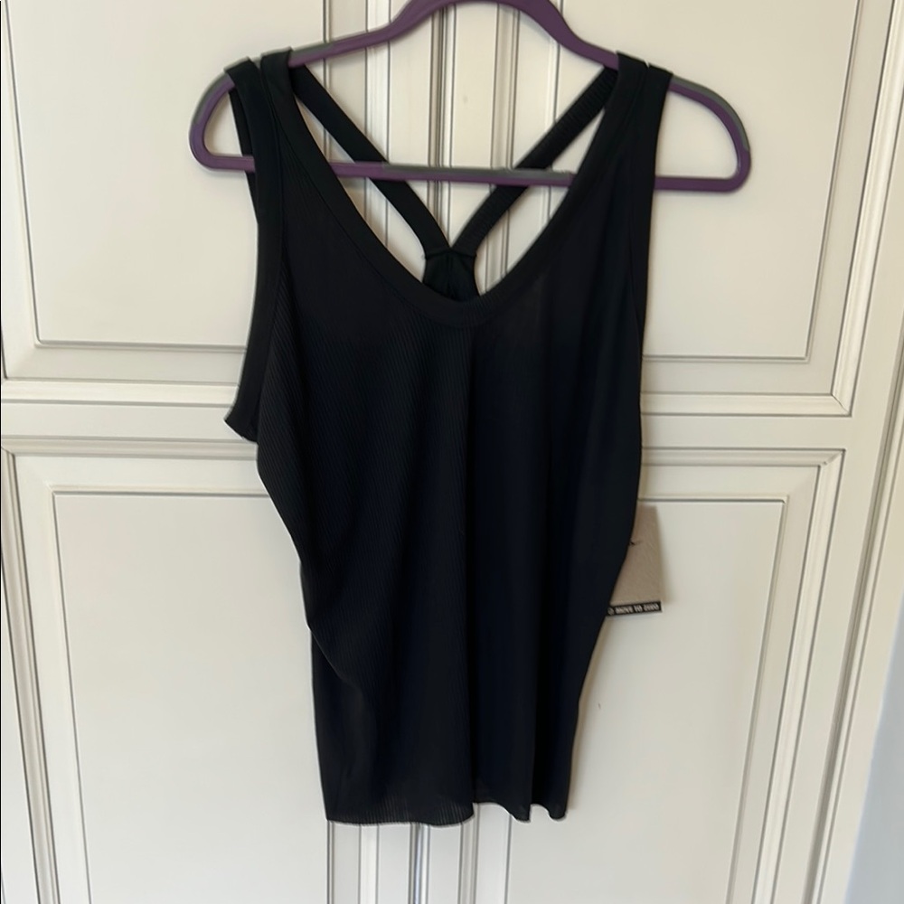 Nike Yoga Black Tank Top XL